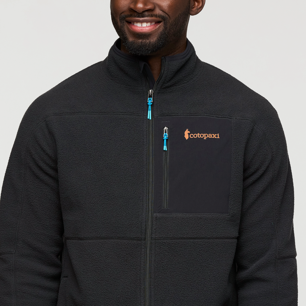 Abrazo Fleece Full-Zip Jacket - Men's - Cotopaxi Black - US 3686