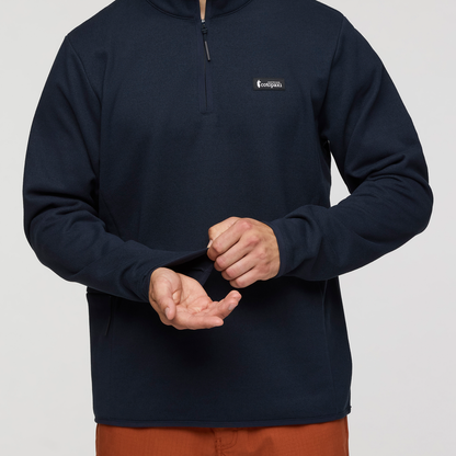 Envo Fleece Quarter-Zip Pullover - Men's - Heather Carbon - US 0947