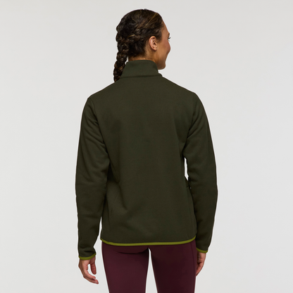 Envo Fleece Quarter-Zip Pullover - Women's - Heather Woods - US 0099