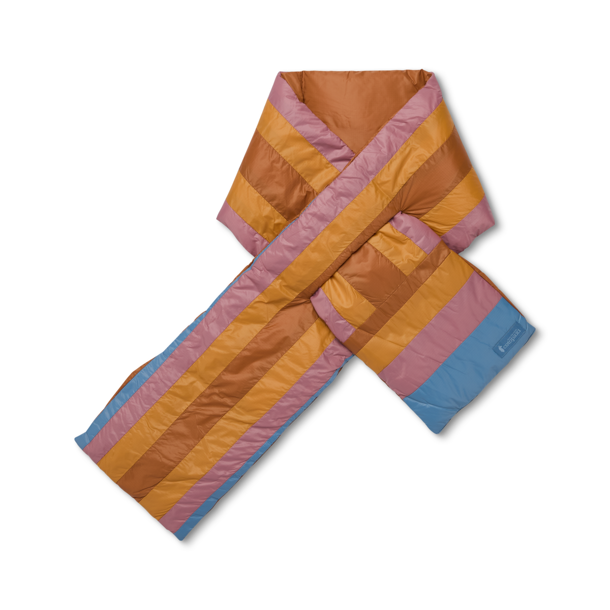 Fuego Down Scarf - Sienna Stripes - US 1491