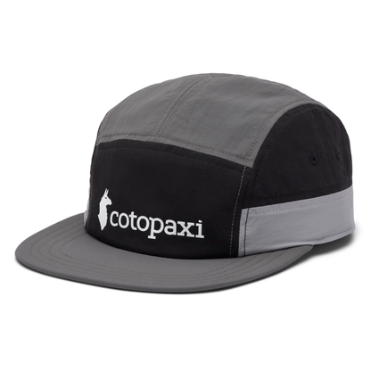 Cotopaxi Tech 5-Panel Hat - Black/Cinder - US 9507