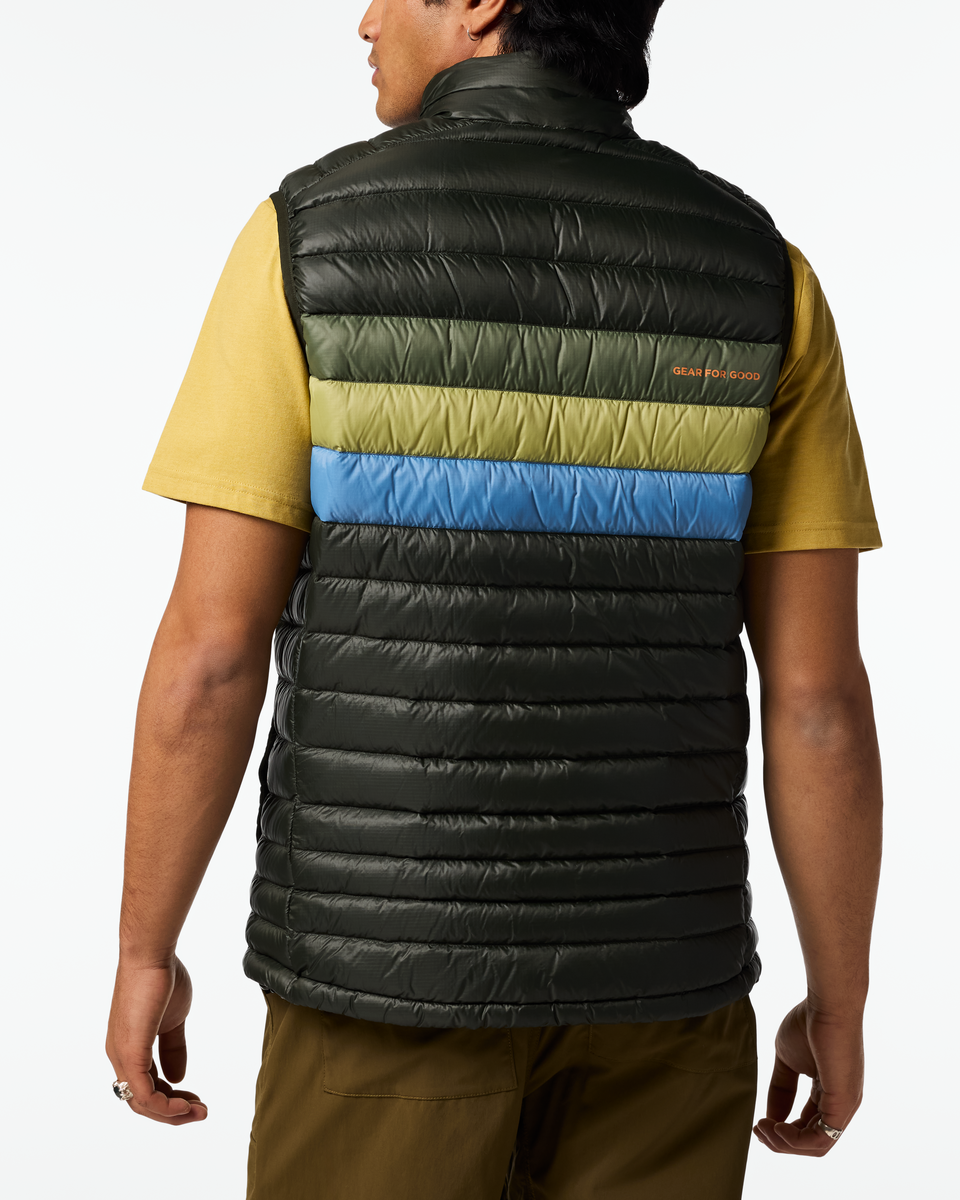 Fuego Down Vest - Men's - Woods Stripes - US 3525