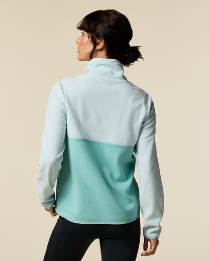 Amado Fleece Pullover - Women's - Surf/Tide Pool - US 1915