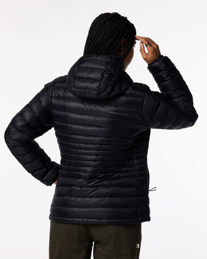 Fuego Down Hooded Jacket - Women's - Cotopaxi Black - US 4935