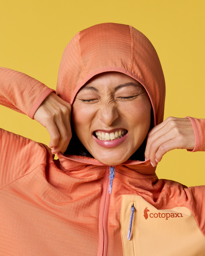 Otero Fleece Full-Zip Hooded Jacket - Women's - Grapefruit - US 0749