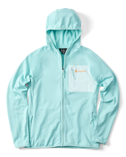Otero Fleece Full-Zip Hooded Jacket - Women's - Tide Pool - US 1324