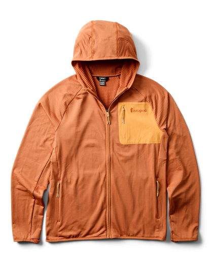 Otero Fleece Full-Zip Hooded Jacket - Men's - Whiskey - US 4977