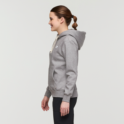 Llama Patch Pullover Hoodie - Women's - Heather Grey - US 1984