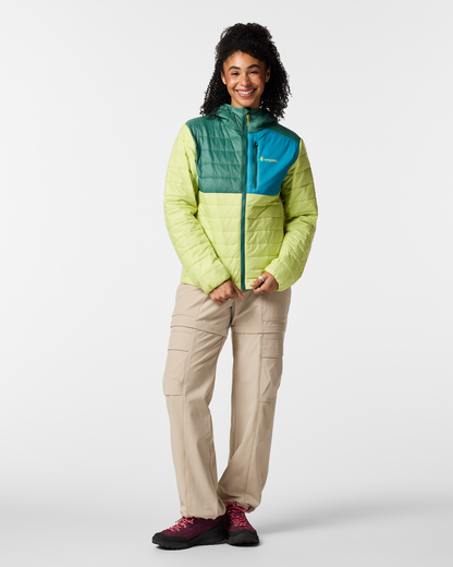Acodo Insulated Hooded Jacket - Women's - Juniper/Firefly - US 9252