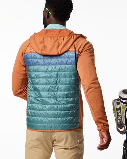 Capa Hybrid Insulated Hooded Jacket - Men's - Whiskey/Everglade - US 3670