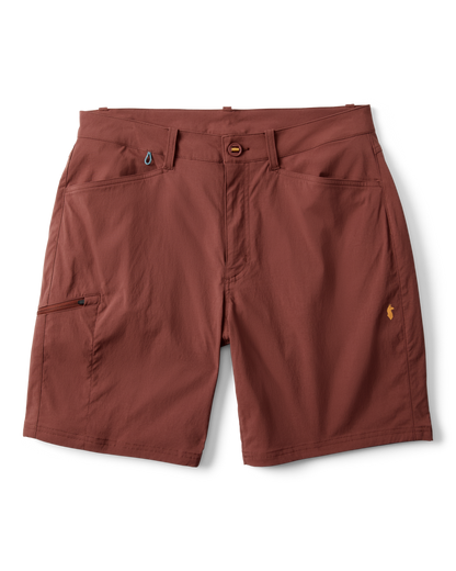 Coraje Tech Short - Men's - Sepia - US 9456
