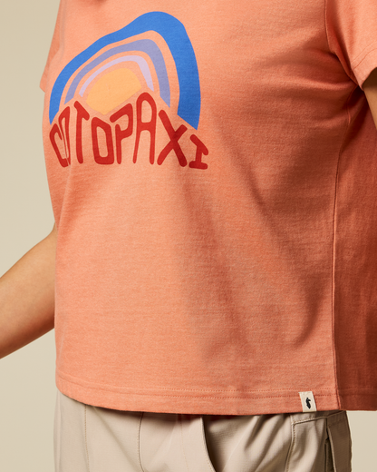 Sunset Embers T-Shirt - Women's - Grapefruit - US 2554