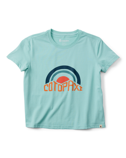 Sunset Embers T-Shirt - Women's - Tide Pool - US 1807